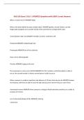 NSG 316 Exam 2 GCU &vert; UPDATED Questions with 100&percnt; Correct Answers&NewLine;