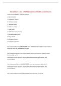 NSG 316 Exam 2 GCU &vert; UPDATED Questions with 100&percnt; Correct Answers&NewLine;