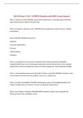NSG 316 Exam 1 GCU &vert; UPDATED Questions with 100&percnt; Correct Answers&NewLine;