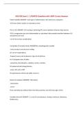 NSG 430 Exam 1 &vert; UPDATED Questions with 100&percnt; Correct Answers&NewLine;