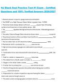 NJ Black Seal Practice Test &num;1 Exam &ndash; Certified Questions and 100&percnt; Verified Answers 2026&sol;2027 Comprehensive Study Guide
