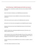 NSG 430 Final Exam &vert; UPDATED Questions with 100&percnt; Correct Answers&NewLine;