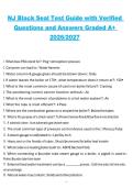 NJ Black Seal Test Guide with Verified Questions and Answers &ndash; A&plus; Graded 2026&sol;2027 Comprehensive Certification Study Guide