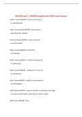NSG 502 Exam 2 &vert; UPDATED Questions with 100&percnt; Correct Answers&NewLine;