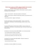 NSG 511 Exam 2 pulmonary&comma; AD&sol;PD&comma; analgesics&sol;sedatives Rush University&vert;&NewLine;UPDATED Questions with 100&percnt; Correct Answers