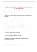 NSG 511 Exam 2 pulmonary&comma; AD&sol;PD&comma; analgesics&sol;sedatives&vert; UPDATED Questions with 100&percnt; Correct Answers