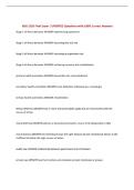NSG 1520 Final Exam &vert; UPDATED Questions with 100&percnt; Correct Answers&NewLine;