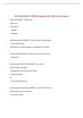 NSG 3600 EXAM 4 &vert; UPDATED Questions with 100&percnt; Correct Answers&NewLine;