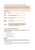 NUR 265 Medical-Surgical Nursing &mdash; Final Exam Ultimate Practice QBank &lpar; Questions&rpar;