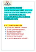 EVOLVE HESI MEDICAL SURGICAL LATEST EXAM UPLOAD  2026