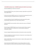 BUNDLE FOR NSG 5000 EXAMS with  UPDATED Questions and 100&percnt; Correct Answers