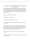 NSG 5442 Exam 3 quiz review South College&vert; UPDATED Questions with 100&percnt; Correct Answers