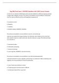 Nsg 5442 Final Exam &vert; UPDATED Questions with 100&percnt; Correct Answers&NewLine;