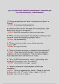 LAST RCO FINAL EXAM &vert; COMPLETE EXAM 2026&sol;2027 &vert; QUESTIONS AND 100&percnt; VERIFIED ANSWERS &vert; PASS GUARANTEE