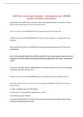 NSGD 2216 - Critical Inquiry Modules 1 -5 Nipissing University &vert; UPDATED&NewLine;Questions with 100&percnt; Correct Answers