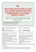 Relias Prophecy General ICU RN A v3 - 300 Practice Questions with Verified Answers & Detailed Rationales &vert; Latest 2026&sol;2027 Edition