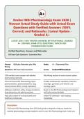 Evolve HESI Pharmacology Exam 2026 - 300 Practice Questions with Verified Answers & Detailed Rationales &vert; Latest Edition
