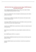 NSGP 104 Ivy Tech&colon; Exam 1 Ivy Tech Community College &vert; UPDATED Questions with 100&percnt; Correct Answers