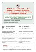 AMMO 51 Course &lpar;MV-DL&rpar; Exam Prep 2026&sol;2027 - 300 Practice Questions with Verified Answers & Detailed Rationales &vert; Naval Motor Vehicle Inspection