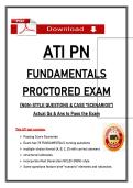ATI PN Fundamentals Exam &ndash; 2026&sol;2027 NGN Style &lpar;PDF&rpar; &vert; Verified Qs & Rationales