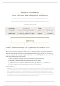 HESI MATERNITY OB ACTUAL EXAM 2026&sol;2027 &vert; 2 Versions with 110 Questions & Rationales &vert; NGN-Style &vert; Pass Guaranteed - A&plus; Graded&NewLine;&NewLine;