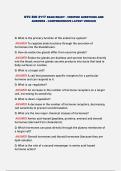 GTC BIO 2117 EXAM READY - VERIFIED QUESTIONS AND ANSWERS - COMPREHENSIVE LATEST VERSION