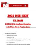 HESI Exit V4 &ndash; 2026&sol;2027 NGN Exam Prep PDF &vert; 160 Verified Qs