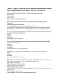 CHAPTER 11 DRUGS FOR MENTAL HEALTH QUESTIONS AND ANSWERS &vert; MENTAL HEALTH PHARMACOLOGY STUDY GUIDE & PRACTICE TEST 2026&sol;2027