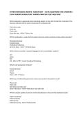 ENTER KNOWLEDGE REVIEW ASSESSMENT &ndash; CCMA QUESTIONS AND ANSWERS &vert; CCMA CERTIFICATION STUDY GUIDE & PRACTICE TEST 2026&sol;2027&NewLine;&NewLine;