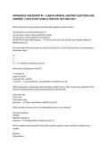 KNOWLEDGE ASSESSMENT &num;4 &ndash; CLINICAL MEDICAL ASSISTANT QUESTIONS AND ANSWERS &vert; CCMA STUDY GUIDE & PRACTICE TEST 2026&sol;2027