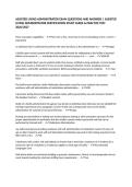 ASSISTED LIVING ADMINISTRATOR EXAM QUESTIONS AND ANSWERS &vert; ASSISTED LIVING ADMINISTRATOR CERTIFICATION STUDY GUIDE & PRACTICE TEST 2026&sol;2027