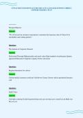 CINTAS SSR FUNDAMENTALS UPDATED ACTUAL EXAM QUESTIONS CORRECT&NewLine;ANSWERS GRADED A PLUS