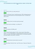 CINTAS SSR PREMIUM EXAM PAPER TESTED QUESTIONS CORRECT ANSWERS FORM&NewLine;TWO