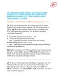 NSG 6998 APEA PREDICTOR EXAM COMPLETE Actual Exam 2026&sol;2027 Complete Questions and Verified Answers with Detailed Rationales 100&percnt; Verified Solutions Graded A Pass Guaranteed - A&plus; Graded