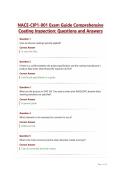 NACE-CIP1-001 Exam Guide Comprehensive&NewLine;Coating Inspection&colon; Questions and Answers