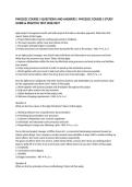PMG202C COURSE 5 QUESTIONS AND ANSWERS &vert; PMG202C COURSE 5 STUDY GUIDE & PRACTICE TEST 2026&sol;2027
