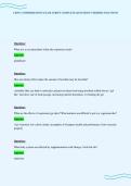 CISSN COMPREHENSIVE EXAM SCRIPT COMPLETE QUESTIONS VERIFIED SOLUTIONS
