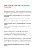 NU 327 Patho Exam 2 Study Guide &sol;&sol; 203 with Correct Answers 2026