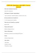 CDW110v Questions with 100&percnt; Correct&NewLine;Answers