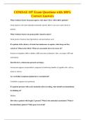 COMSAE 107 Exam Questions with 100&percnt;&NewLine;Correct Answers