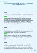 CITI TRAINING QUIZ QUESTION AND ANSWE 1 UPDATED ACTUAL EXAM QUESTIONS&NewLine;CORRECT ANSWERS GRADED A PLUS
