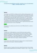 CITI TRAINING QUIZ QUESTION AND ANSWE 3 UPDATED ACTUAL EXAM QUESTIONS&NewLine;CORRECT ANSWERS GRADED A PLUS