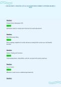 CJIS SECURITY 2 UPDATED ACTUAL EXAM QUESTIONS CORRECT ANSWERS GRADED A&NewLine;PLUS