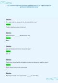 CKA CERTIFIED KINGDOM ADVISOR COMPREHENSIVE EXAM SCRIPT COMPLETE&NewLine;QUESTIONS VERIFIED SOLUTIONS
