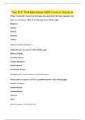 BUNDLE OF Nur 211 QUESTIONS WITH 100&percnt; CORRECT ANSWERS