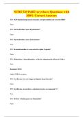 NURS 529 PollEverywhere Questions with&NewLine;100&percnt; Correct Answers
