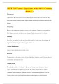 NUR 529 Exam 1 Questions with 100&percnt; Correct&NewLine;Answers
