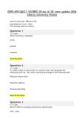 EDRS 659 QUIZ 1 SCORED 20 out of 20 &vert;new update 2026 Liberty University Online