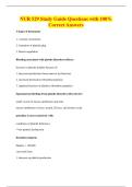 BUNDLE OF NUR 529 QUESTIONS WITH 100&percnt; CORRECT ANSWERS