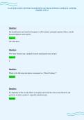 CLASS D SECURITY LICENSE EXAM REVIEW SOLVED QUESTIONS COMPLETE ANSWERS&NewLine;GRADED A PLUS